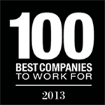 100 Best Companies To Work For 2013